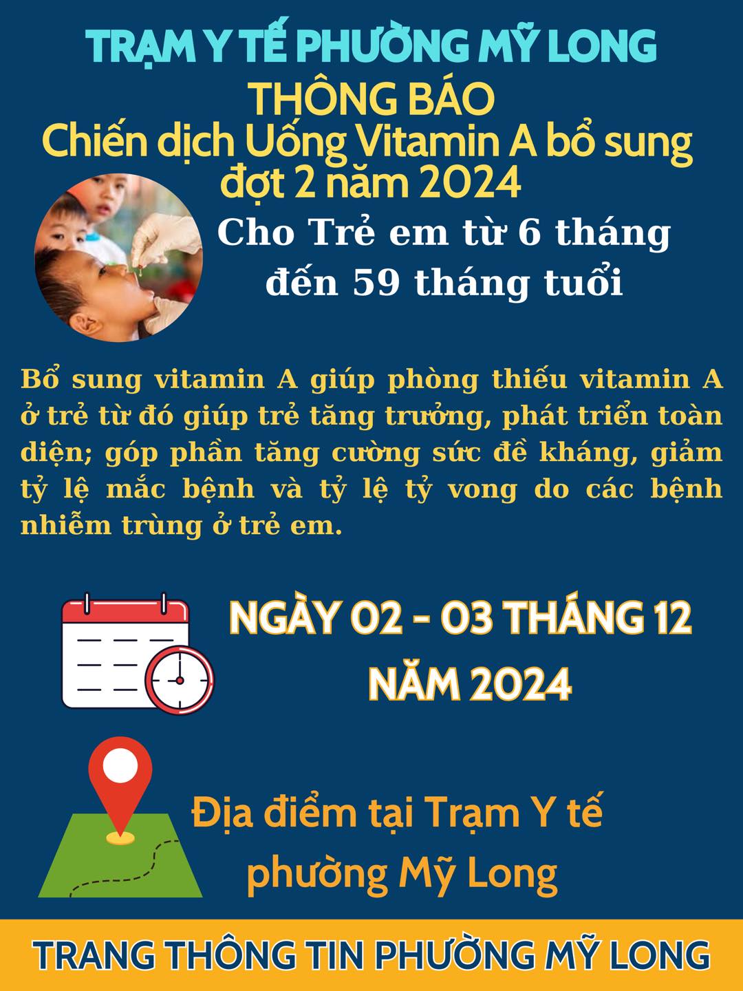 Nguồn: Trạm Y tế phường Mỹ Long