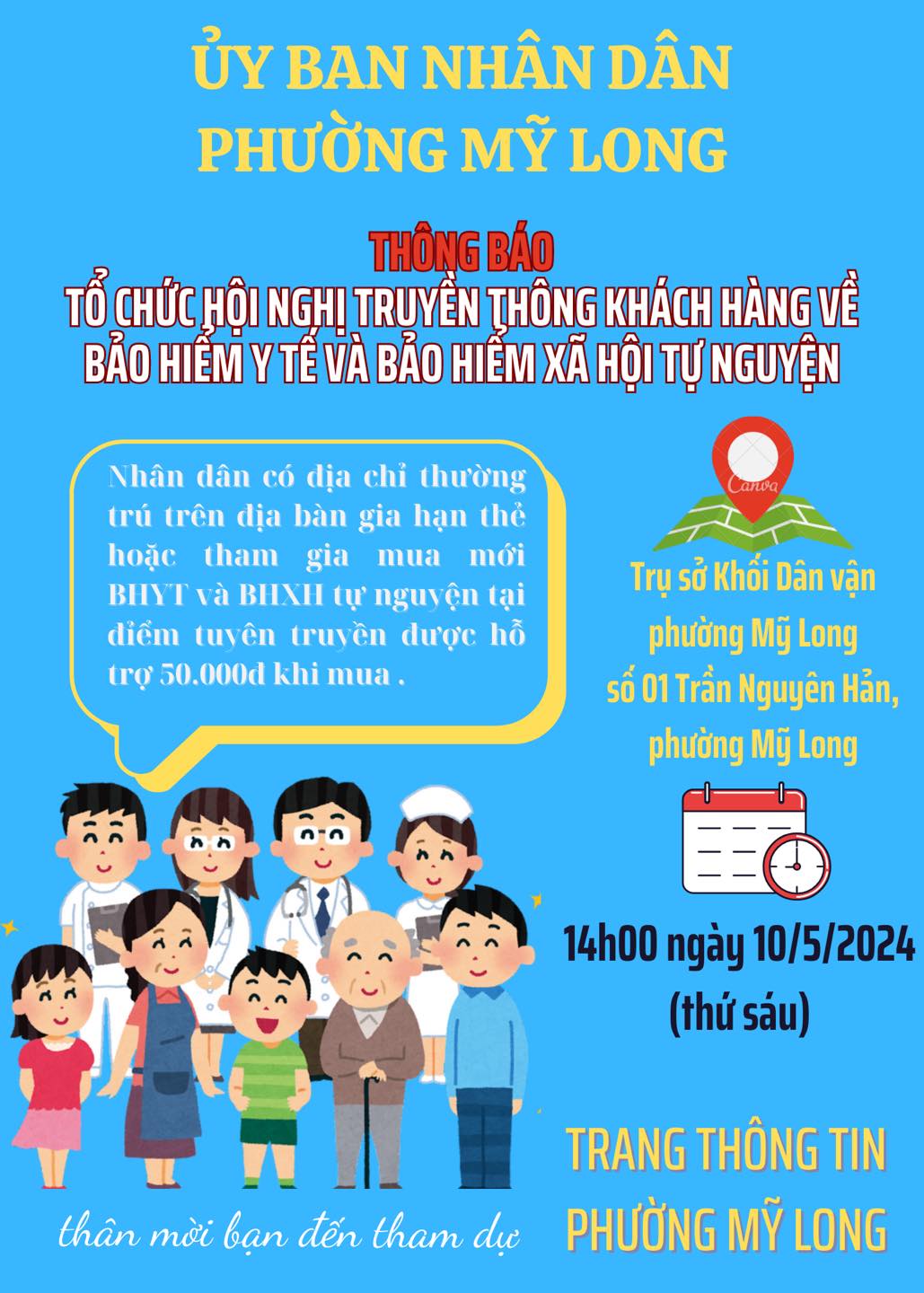 Nguồn: UBND phường Mỹ Long