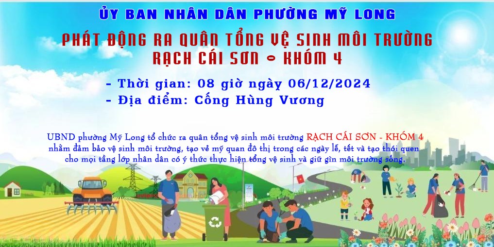 Nguồn: UBND phường Mỹ Long