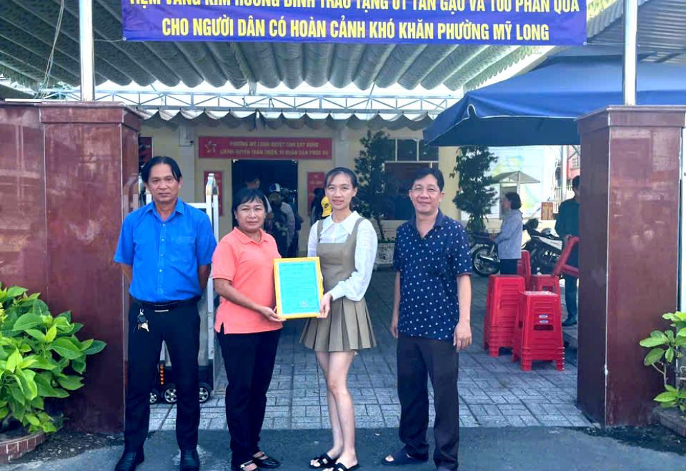 Nguồn: UBND phường Mỹ Long