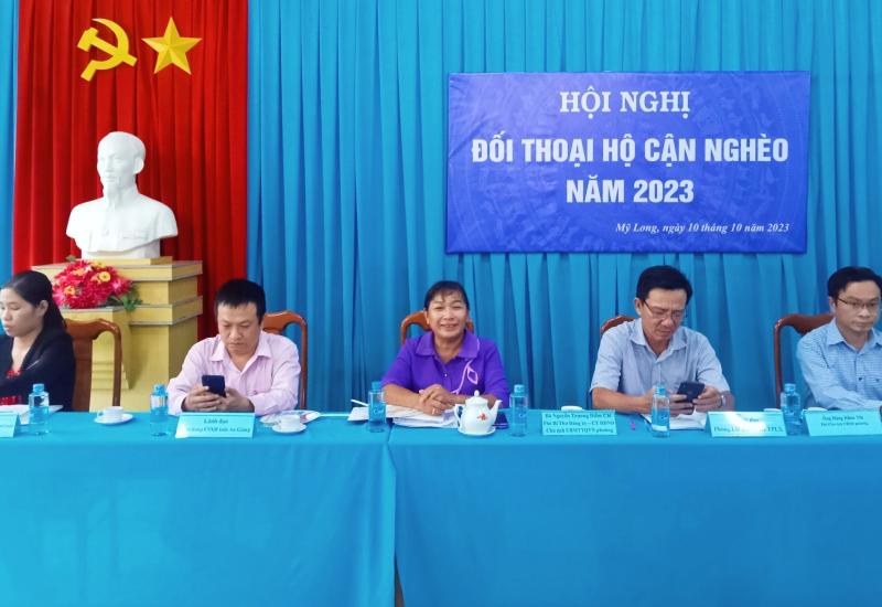 Hội nghị đối thoại hộ cận nghèo năm 2023