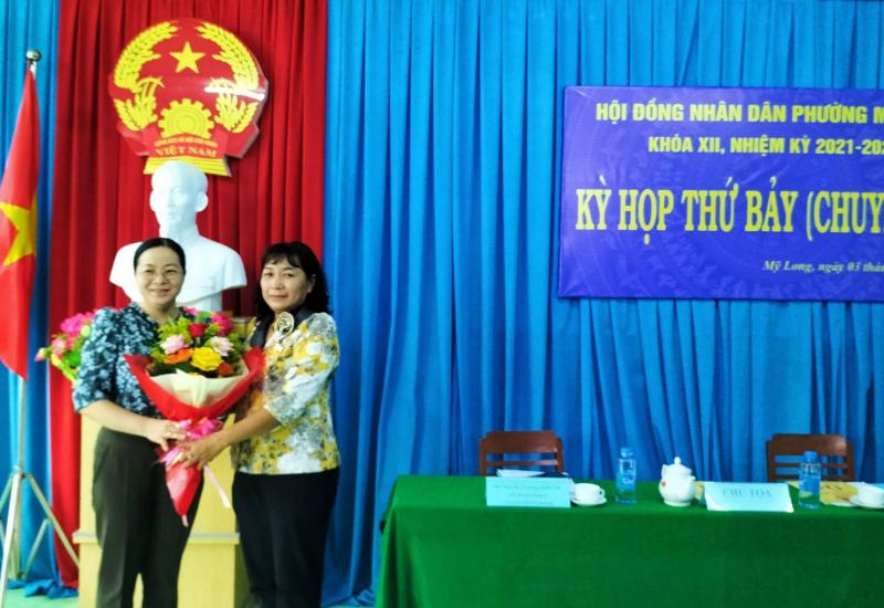 Kỳ họp thứ 7 HĐND phường Mỹ Long 