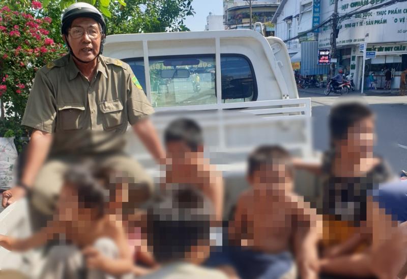 Ra quân giải quyết tình trạng lang thang, xin ăn
