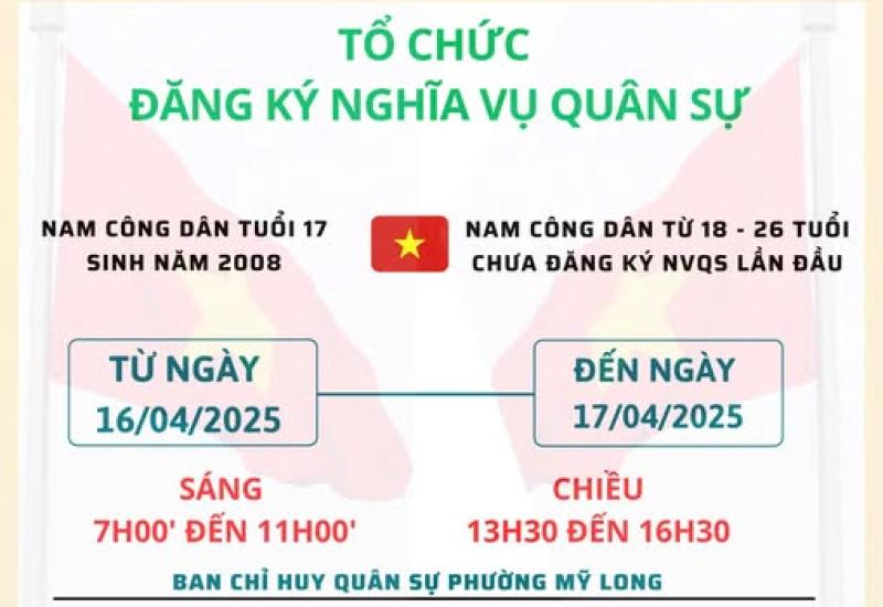 Nguồn: UBND phường Mỹ Long