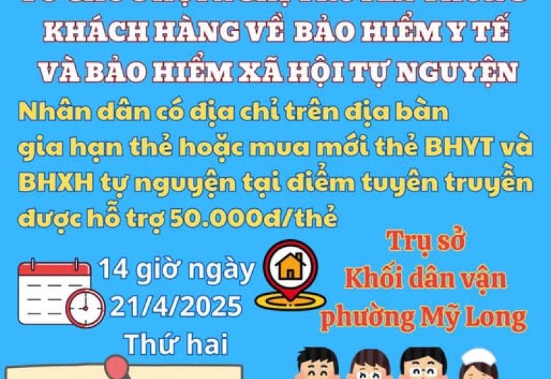 Nguồn: UBND phường Mỹ Long