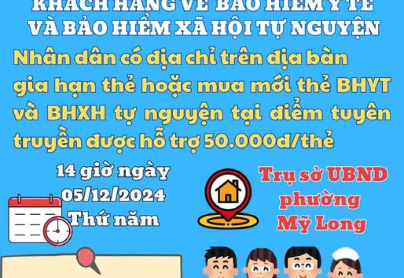 Nguồn: UBND phường Mỹ Long