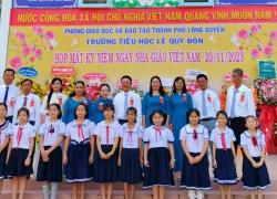 Họp mặt kỷ niệm 41 năm ngày Nhà giáo Việt Nam (20/11/1982 – 20/11/2023)